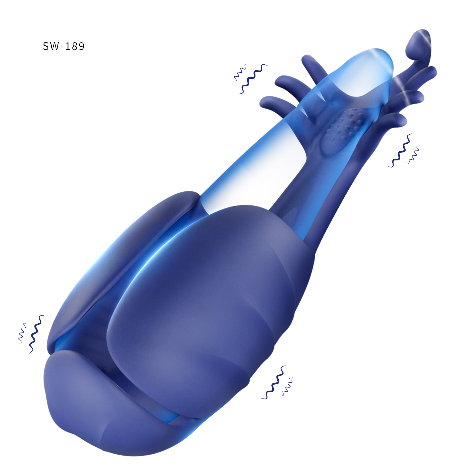 デビルトレーナー<br>手で握るような高潮 ラインのテクスチャが摩擦を大きく強化