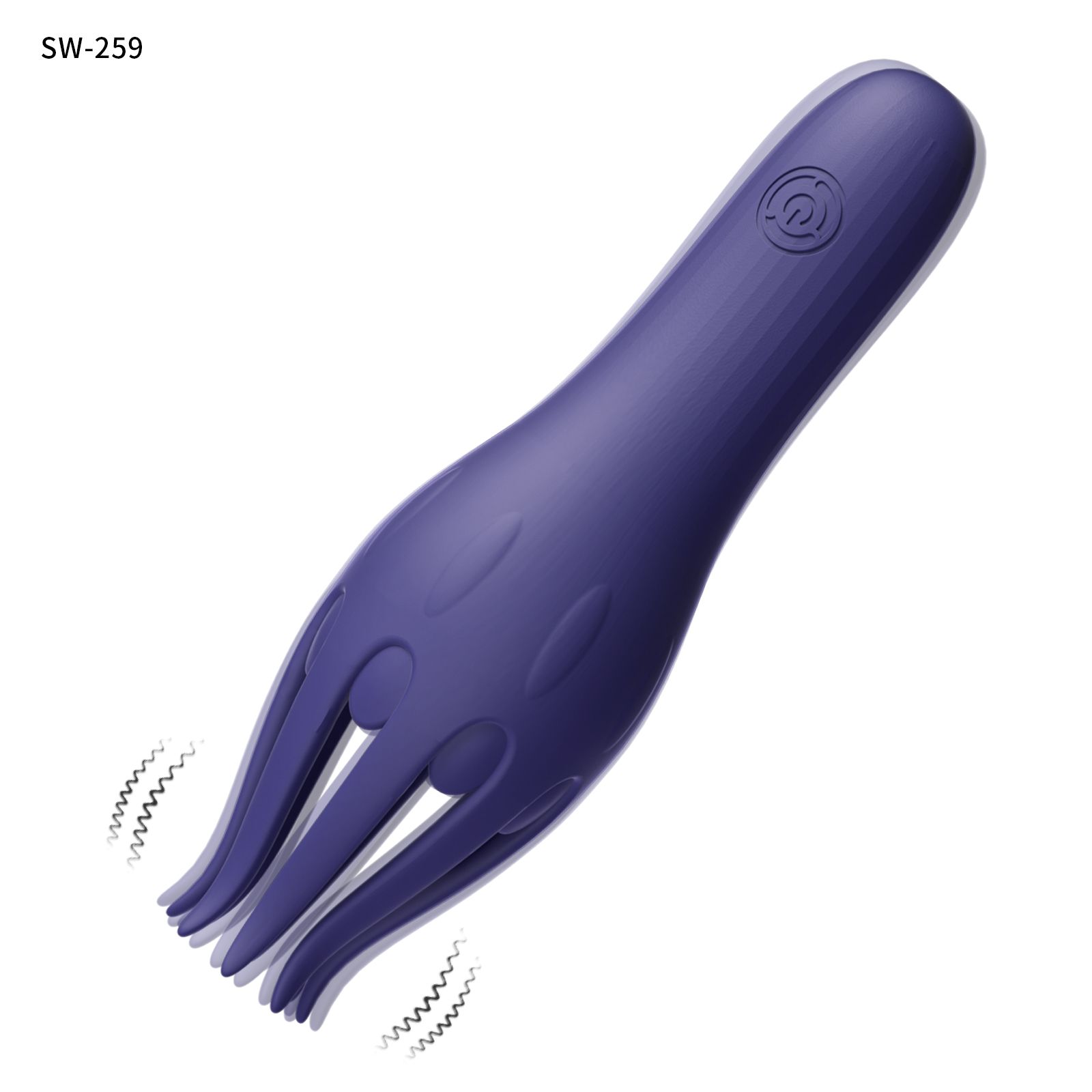 三丸 フラワー触手型オナホール・舌なめ機能付き<br>亀頭バイブ 亀頭責め 電動オナホ 電動バイブ 【即イキ注意の超舌テクニック！】【8本の触手＋10種舌舐め＋強振動】