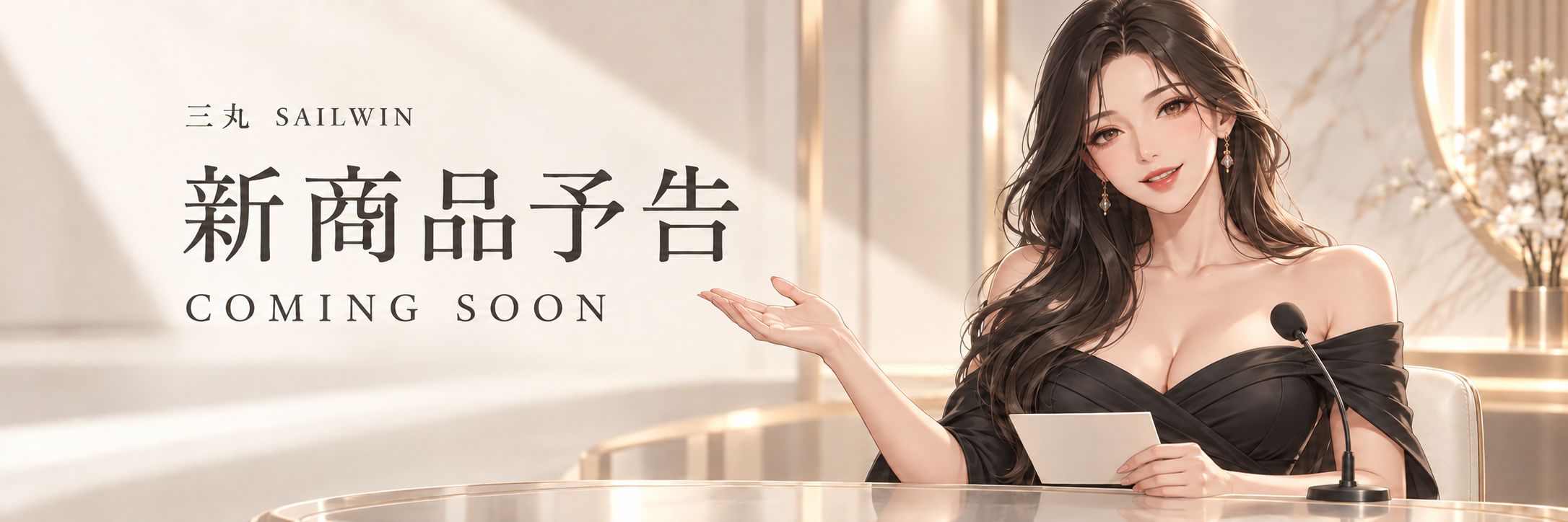 三丸 SAILWIN 新商品予告 COMING SOON