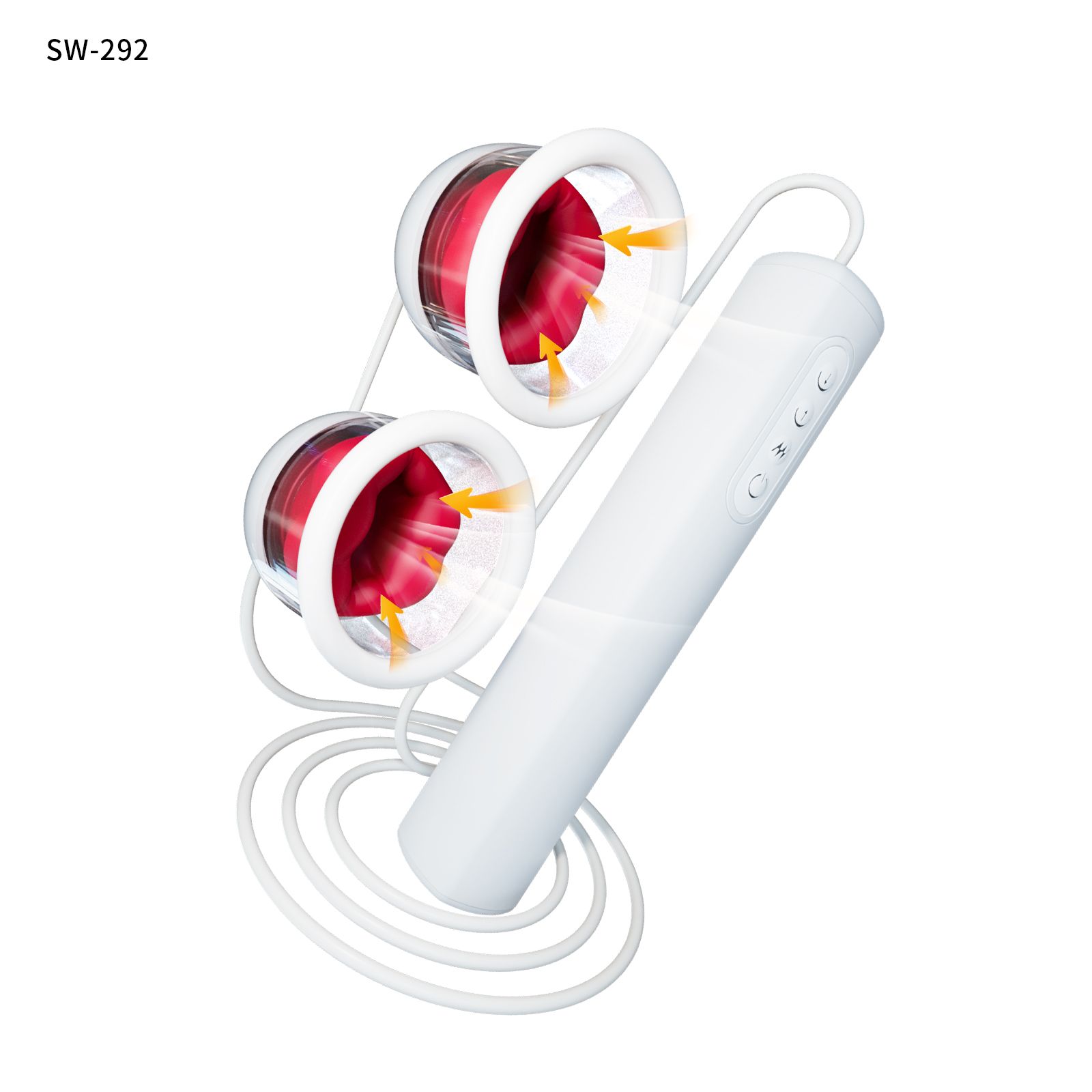 SW-292 ダブルカップ ニップル吸引ローター 商品画像